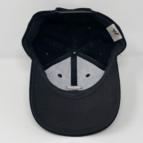 Vintage WWE 90’s WWF Stone Cold Skull Snapback Hat OS 1998 Titan Sports RARE - Picture 3 of 6